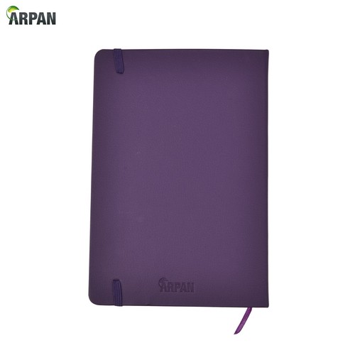 Classic A5 Notebook Hardback Cover & Ribbon Marker with Elastic Closure Diary - Picture 30 of 49