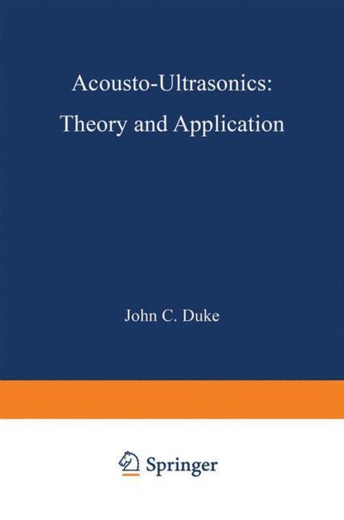 Thumbnail - Acousto-ultrasonics Theory And Application J. Duke Taschenbuch