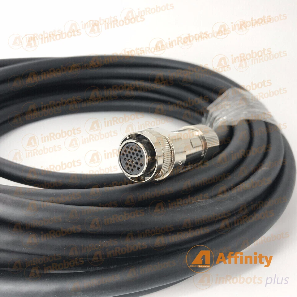 Línea de cable 10 m CBL-YRC061-1 para YASKAWA DX100 Motoman Robot Teach Colgante Foto 3 de 4