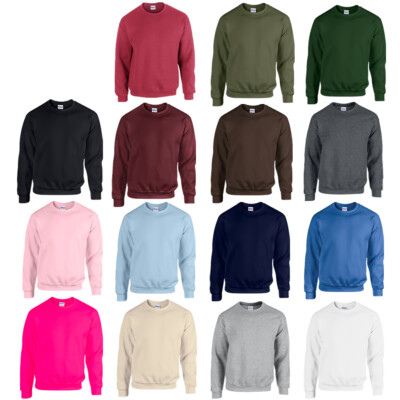 GILDAN SWEATSHIRT 2er PACK Heavy Blend M L XL XXL PULLOVER HERREN SHIRTS NEU