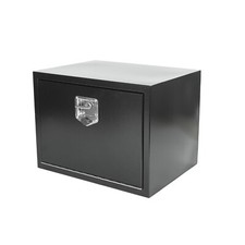 18 In. X 18 In. X 24 In. Black Iron Underbody Truck Storage Tool Box Wlock 18 In. X 18 In. X 24 In. Black Iron Underbody Truck Storage Tool Box Wlock