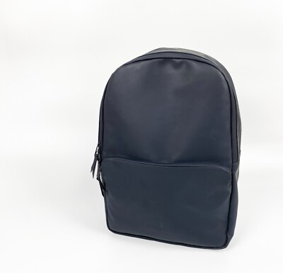 rains field backpack blue - Navy Waterproof Slim Backpack for Men and Women - 15 Inch Laptop Compartment, Flap Closure, Water Resistant & Water Repellent the Rolltop Rucksack W3 offers a convenient outside pocket with a zipper Rains Field Waterproof Navy Backpack