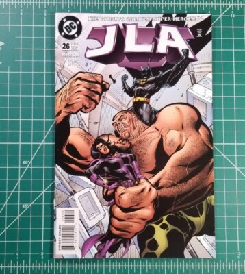 JLA #26 (1999) DC Comics NM+ 1st App Jakeem Thunder Stargirl Show Key!