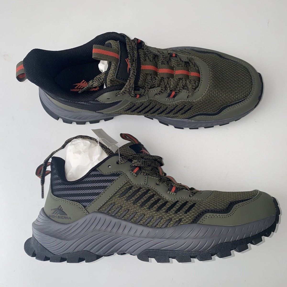Lico Heren MILAN Trekking- & wandellaarzen, Zwart / grijs / rood, 39 EU : LICO