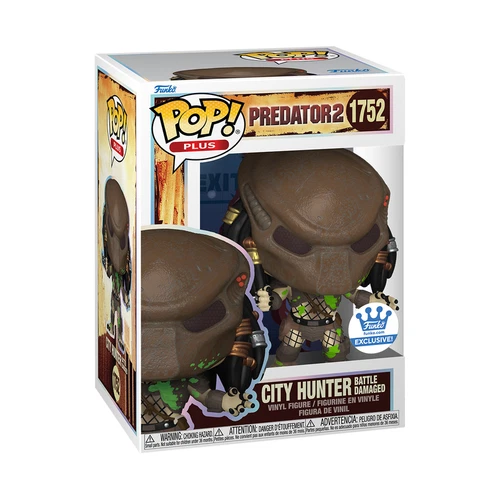 Funko Predator Pop! Plus City Hunter (Battle Damaged) Exclusive #1751