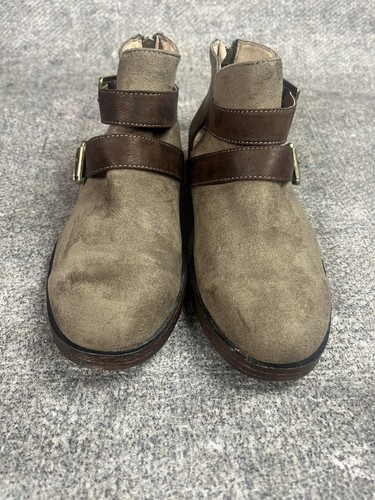 BOC Born Harness Classic Casual Party Style Soft Boot Back Heel Zip Woman Size 8 - Picture 3 of 13