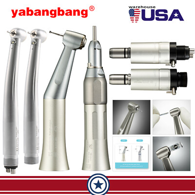 Estilo NSK Dental Alta y Baja Velocidad / Kit de Pieza de Mano de 4/2 Agujero YX