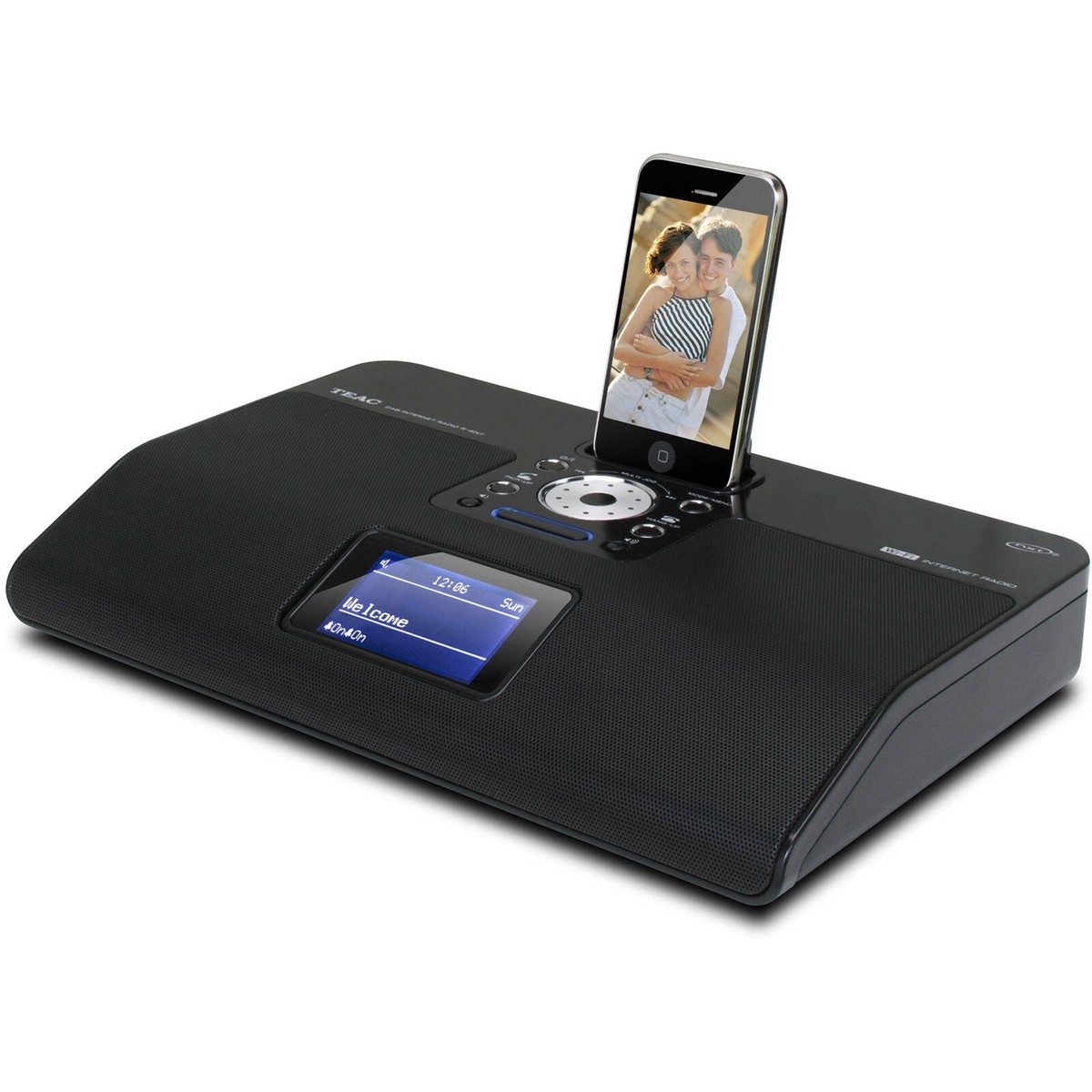 Teac R-4iNT FM/ Internet Radio w/ 30-PIN iPod Dock Alarm Clock