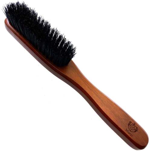 Cepillo de pelo de cerdas de jabalí firme Murai by Giorgio para hombre - cerdas suaves de viaje - Imagen 2 de 4