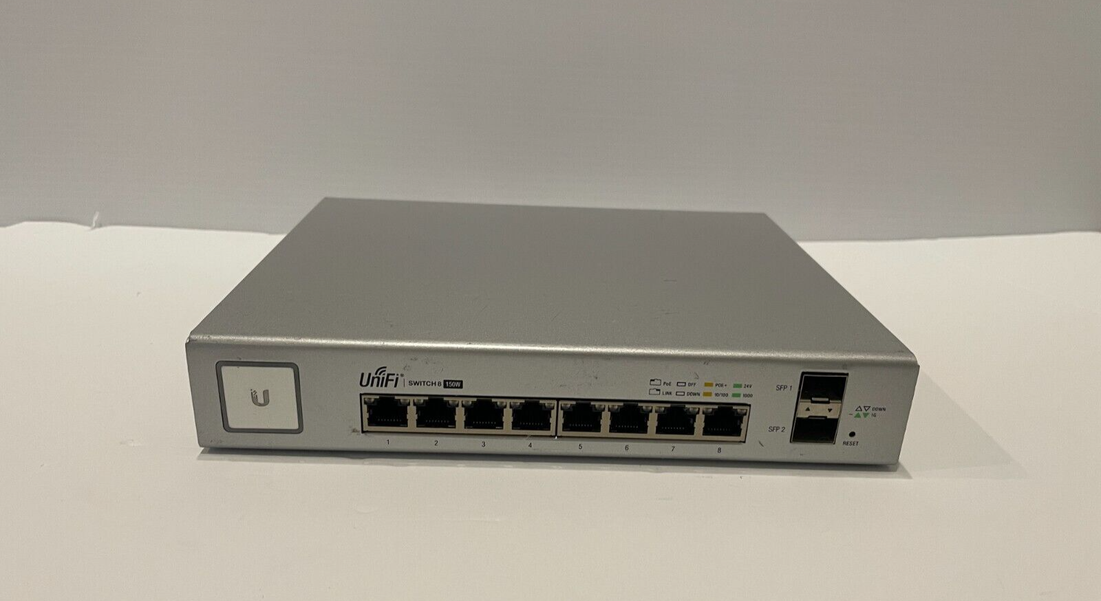 Ubiquiti Networks US8150W 8 Port PoE Gigabit Switch eBay