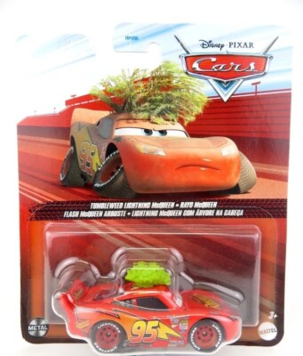 TUMBLEWEED LIGHTNING MCQUEEN Radiator Springs Cars 1:55 Die-cast Auto Metall Neu