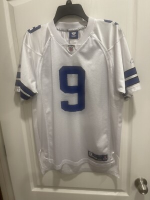 Tony Romo #9 Dallas Cowboys Reebok Onfield NFL White/Home Youth XL