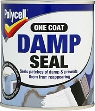 Polycell  One Coat Damp Seal Matt White Paint  2.5L