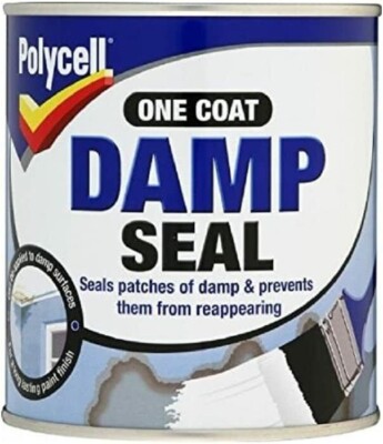 Polycell One Coat Damp Seal Matt White Lack 2,5L