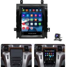 Car Radio for Cadillac Escalade 2007-2014 9.7" Stereo CarPlay Android WiFi Cam