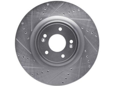 Front Left Brake Rotor For 2018-2022 Kia Stinger 3.3L V6 2021 2020 2019 TD521CV