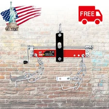 BIG RED 3/4Ton 3 Engine Leveler Engine Hoist Shop Crane Accessory Steel, Red