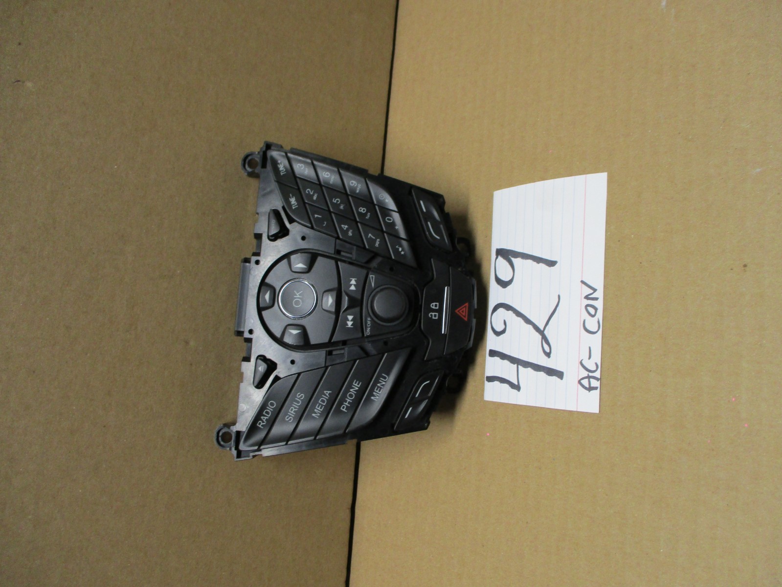 12 13 14 Ford Focus Radio Control Panel Used Stock #429-AC 