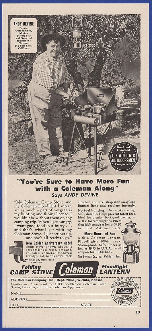 Vintage Camping Ephemera