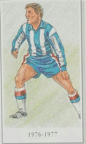 Retro Fußballverein Trikots Bilder im klaren Kühlschrankmagneten - verschiedene Teams - Bild 21 von 92
