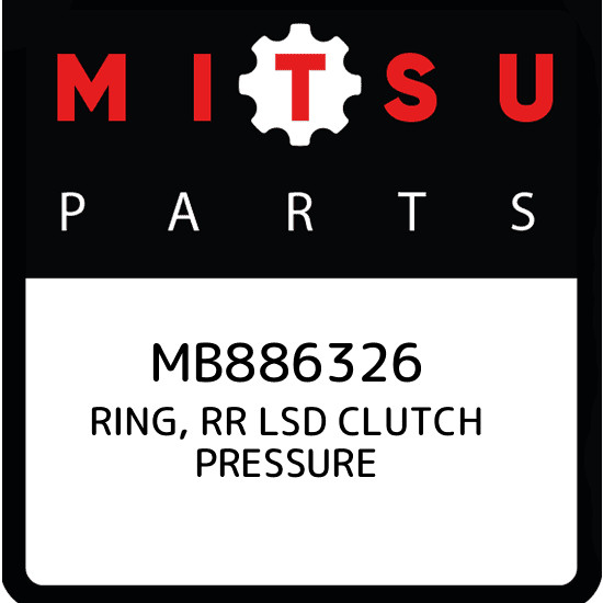 MB886326 Mitsubishi Ring, rr lsd clutch pressure MB886326, New  