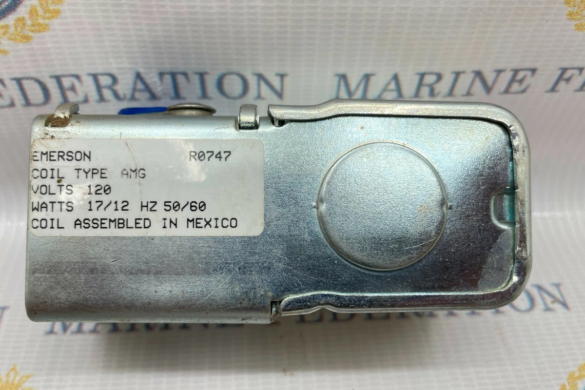 Emerson R0747 AMG / AHG Coil For 120 Volts / 17 Watts Solenoid 