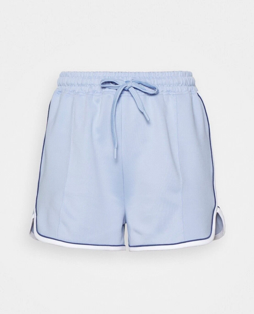 Cotton On Body Women s Retro Gym Shorts Periwinkle Blue Medium eBay