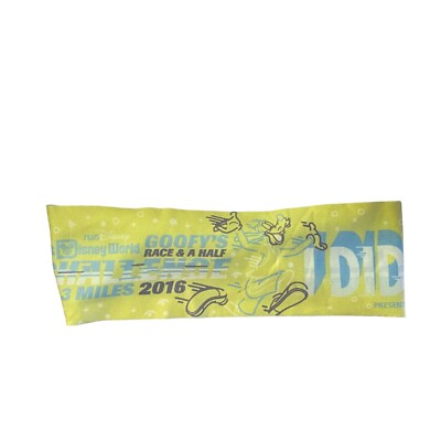 2016 Disney runDisney WDW Goofy's Challenge 39.3 I Did It Bondi Band Headband