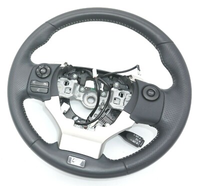 2014-2020 Lexus CT200h ZWA10 F Sport Steering Wheel Leather Black