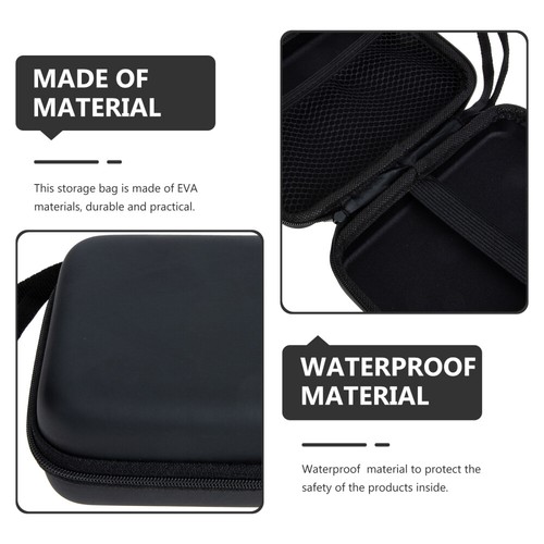 2 Pcs Hard Drive Storage Bag Travel Cable Organizer Electronics Organiser - Afbeelding 10 van 12