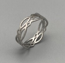 Edelstahl Ring 5,8mm breit