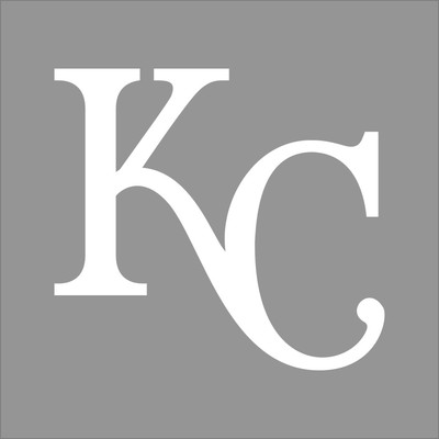 Kansas City Royals #2 MLB Team Logo 1 Color Vinyl Decal Sticker Car Window Wall