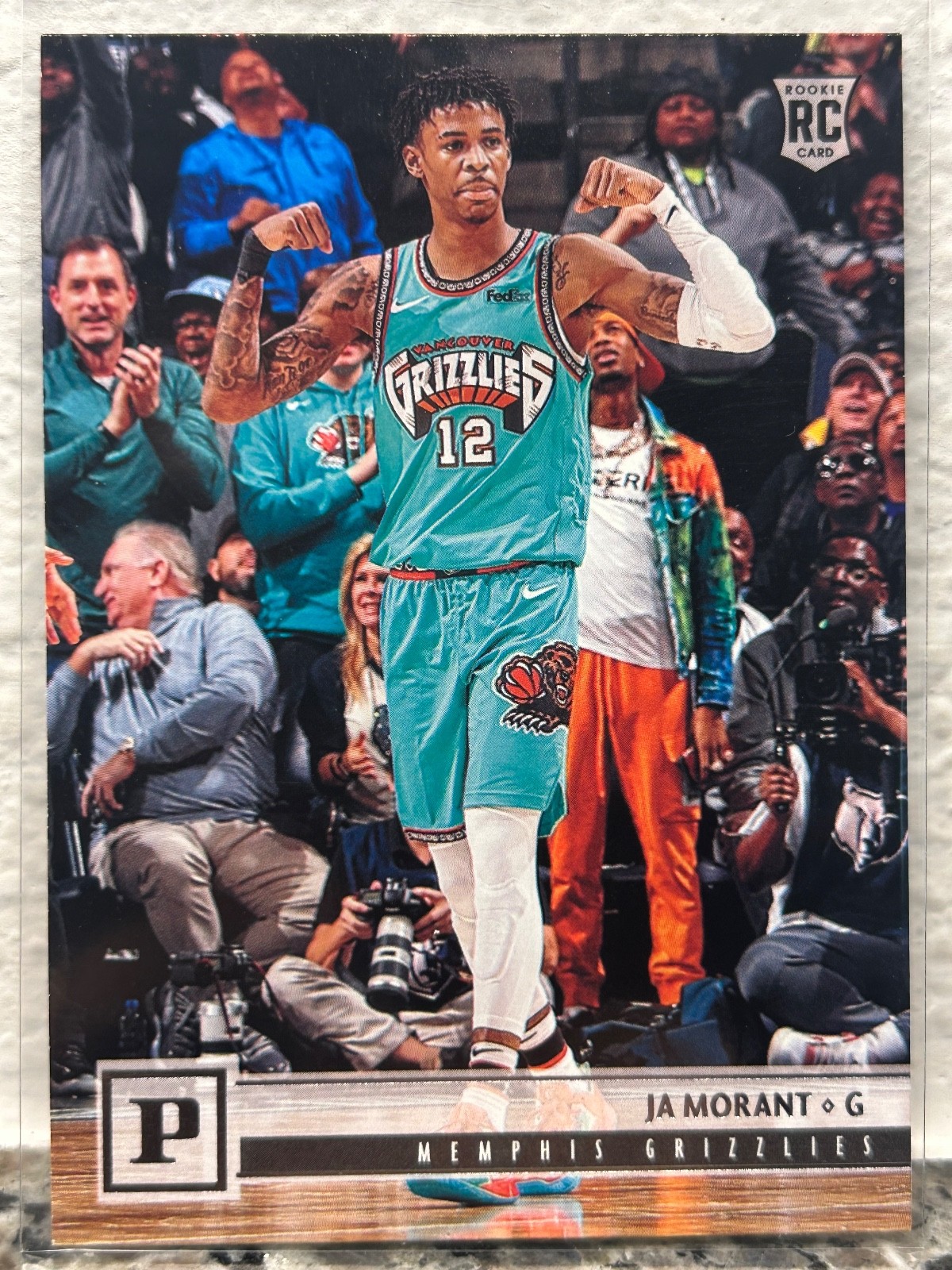 2019-20 Panini Chronicles Ja Morant Sean Tuohy Young Dolph #116 Rookie Grizzlies