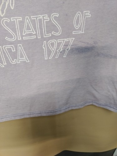 1977 Led Zeppelin vintage concert tshirt United States of America concert 2XL - Picture 3 of 16