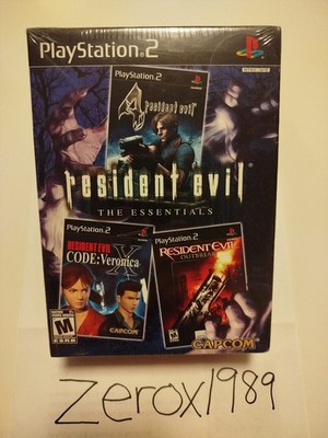 Resident Evil The Essentials Brand New Sealed PS2