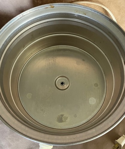 Vintage Rival 5 Qt Crock Pot Slow Cooker Removable Stoneware With Lid Model 3355 - Picture 5 of 11