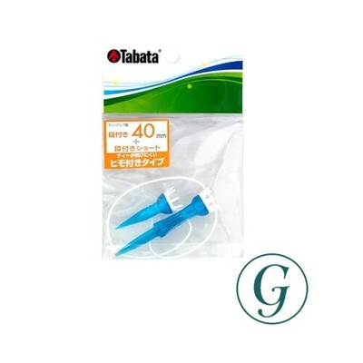 Tabata Golf Tee with String Tiered Plastic Tee Tiered Lift Tee ST 40mm GV1415 40