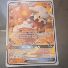 The Pokémon Company Heatran GX 25/236 Sm-Unified Minds Ultra Rare Holo 190 HP