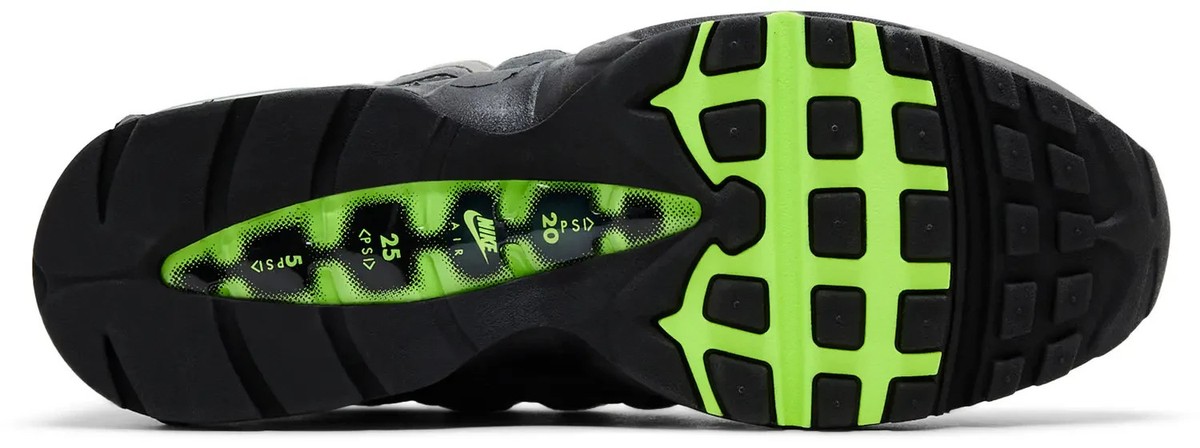 Nike Wmns Air Max 95 OG 'Big Bubble - Neon' 2026 IO9926-001 SIZE 11.5 — product photo 5 of 9