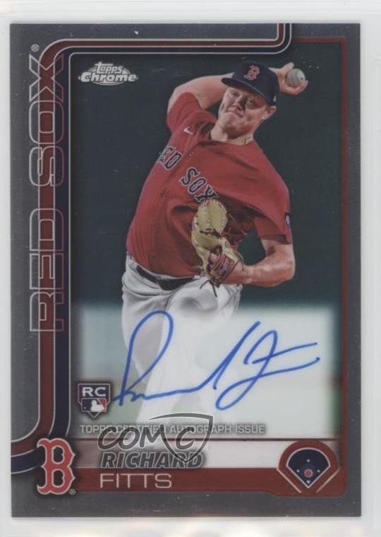 2025 Topps Chrome Rookie Auto Richard Fitts #RA-RF Auto RC