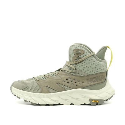 Hoka One Herren Anacapa Breeze Mid Sneaker Beige Mid-Top Wanderschuhe EU 44