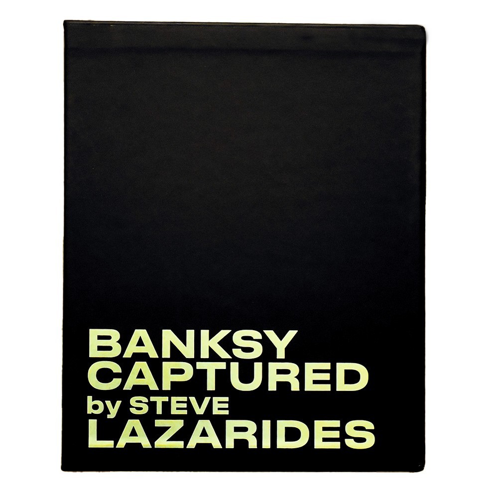 Banksy CAPTURED Book Volume 1 Black Gold Edition Limited /1000