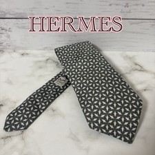 Good condition HERMES HERMES Tie 100 Silk