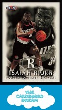 Isaiah Rider 1998-99 Hoops #143 Portland Trail Blazers Basketball Card