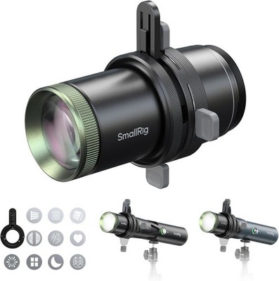 SmallRig SP Air Spotlight,36° Optical Projection Lens for RF 10C/20C Flash Light