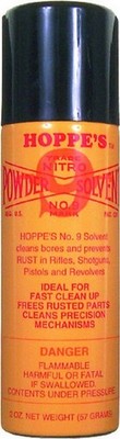 Hoppe's No.9 Gun Bore Nitro Powder Solvent Cleaner - 2 oz Aerosol - 905