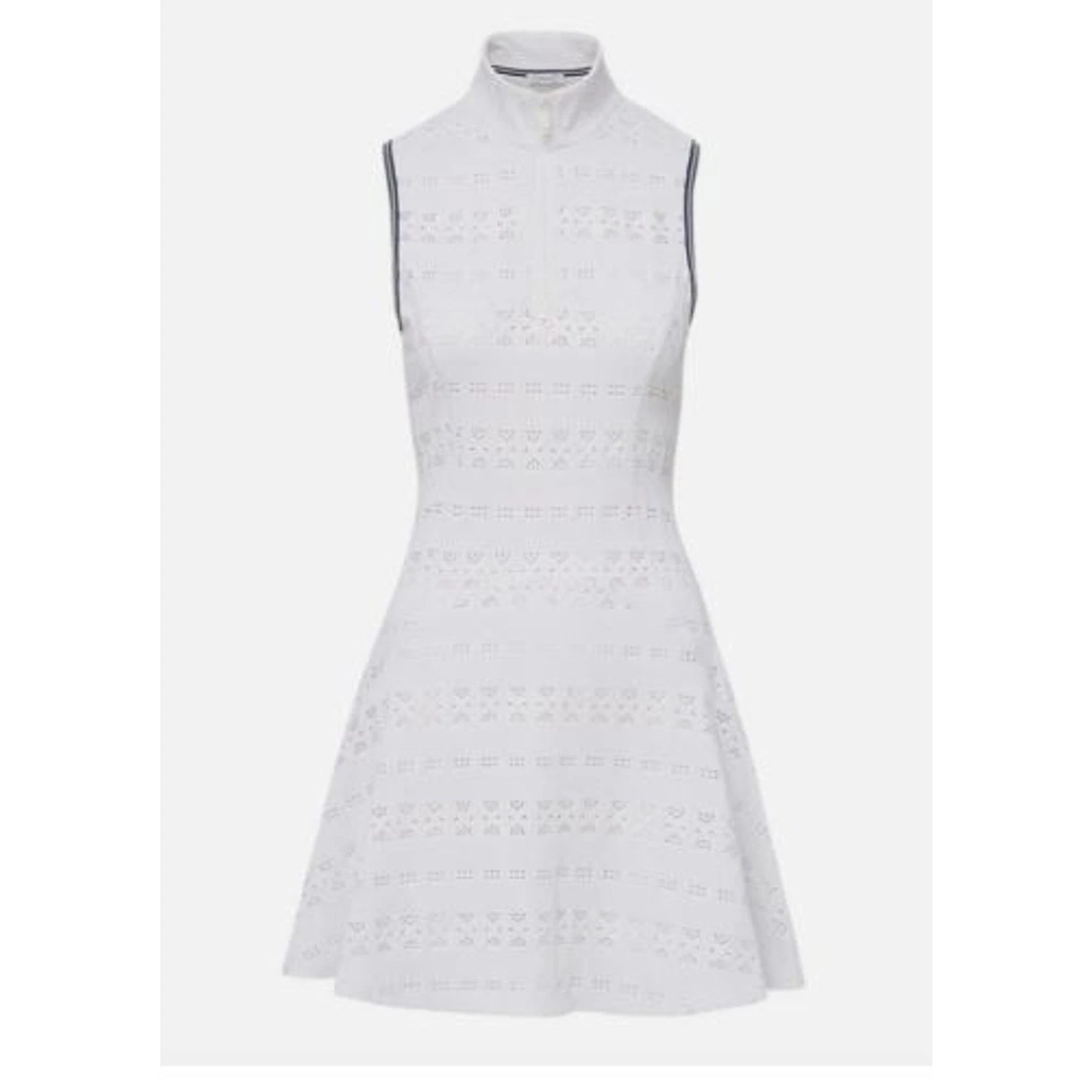 VETEMENTS Abito da tennis Veronica Beard L'Etoile Sport Performance in pizzo con blu navy XS NUOVO CON ETICHETTE 275