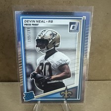 2025 Panini Donruss Optic - Rated Rookie Devin Neal #282 Flex Prizm /199 (RC)