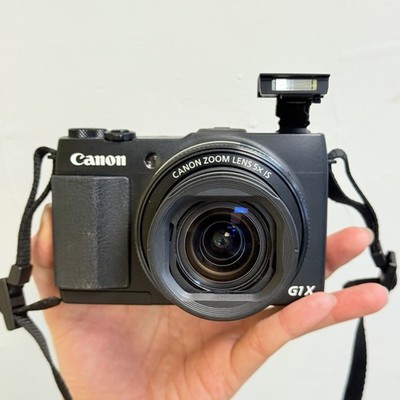 CANON POWERSHOT G1X Mark II Digital Camera 20.1MP 3x optical zoom