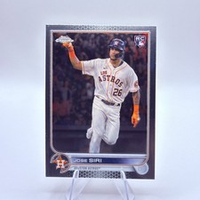 Jose Siri 2022 Topps Chrome #204 Houston Astros Rookie Card MLB. rookie card picture